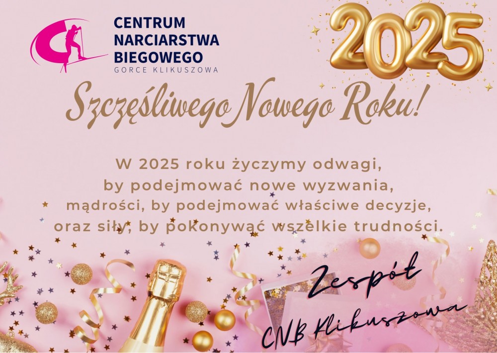 Szczęśliwego Nowego Roku 2025