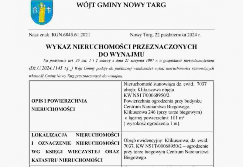 Reklama na CNB Klikuszowa - zapraszamy do współpracy