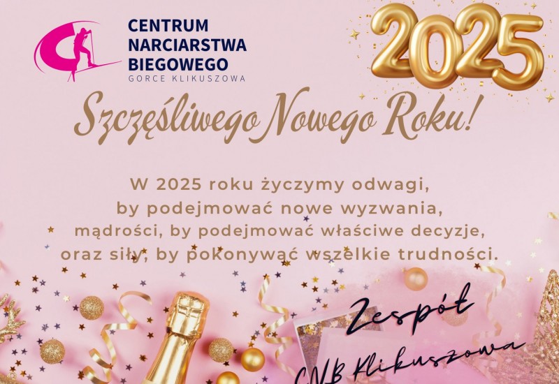 Szczęśliwego Nowego Roku 2025